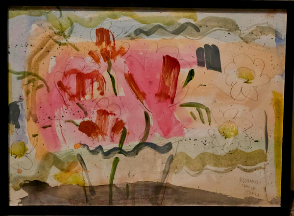 Flowers Abstract I by Richard Chrisp