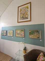 Chez Mary Foreman, Driving Creek, Coromandel by Richard Chrisp