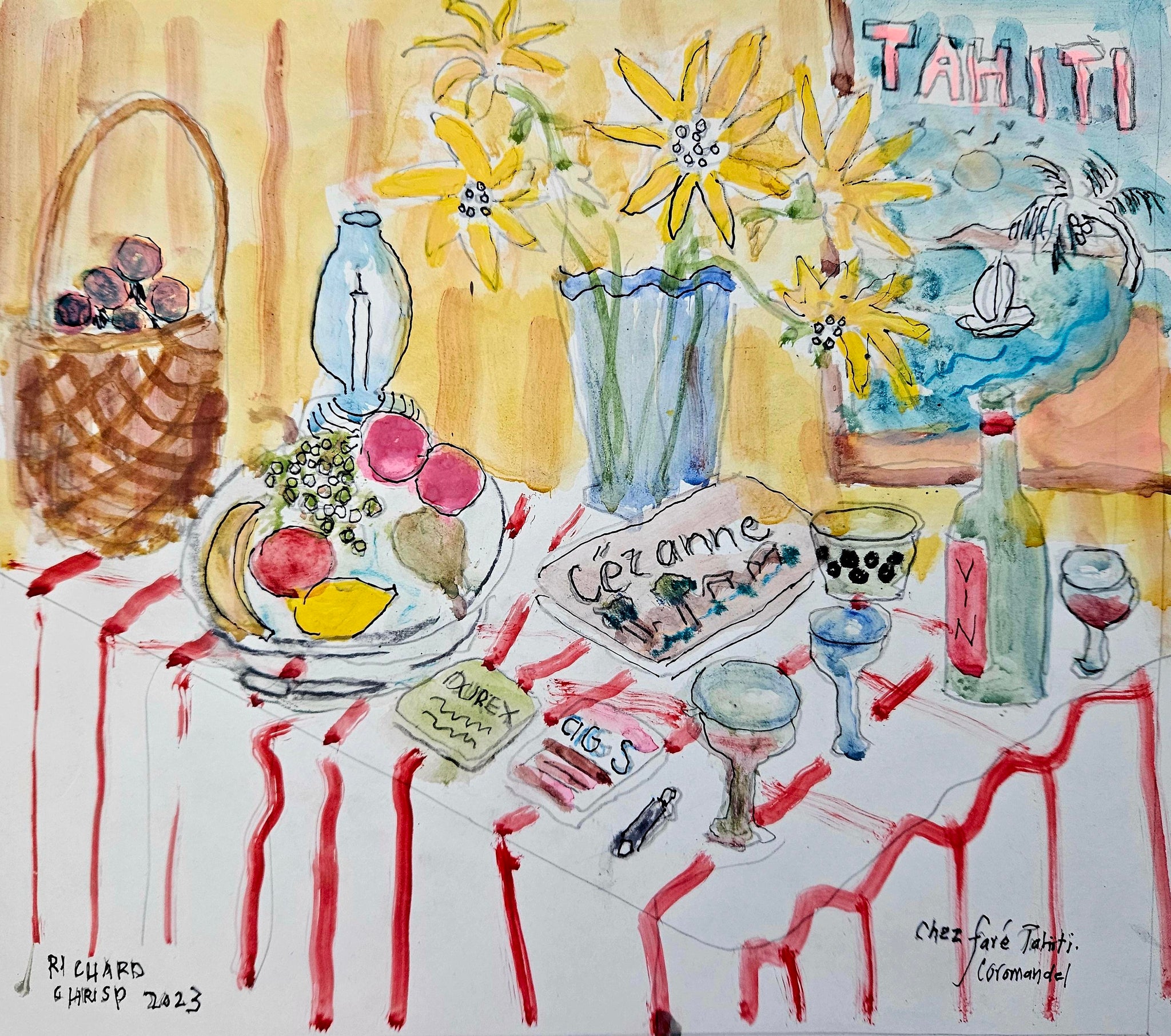 "Chez Fare Tahiti by Richard Chrisp"
