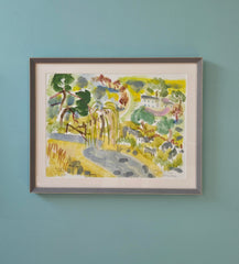 Chez Mary Foreman, Driving Creek, Coromandel by Richard Chrisp