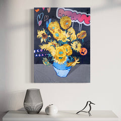 Study of Sunflowers 1.2 (After Van Gogh)