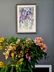 Study of Iris II by Richard Chrisp