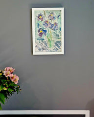Study of Iris I by Richard Chrisp