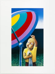 Thomas Under The Beach Umbrella