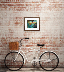Family in the Van - Framed