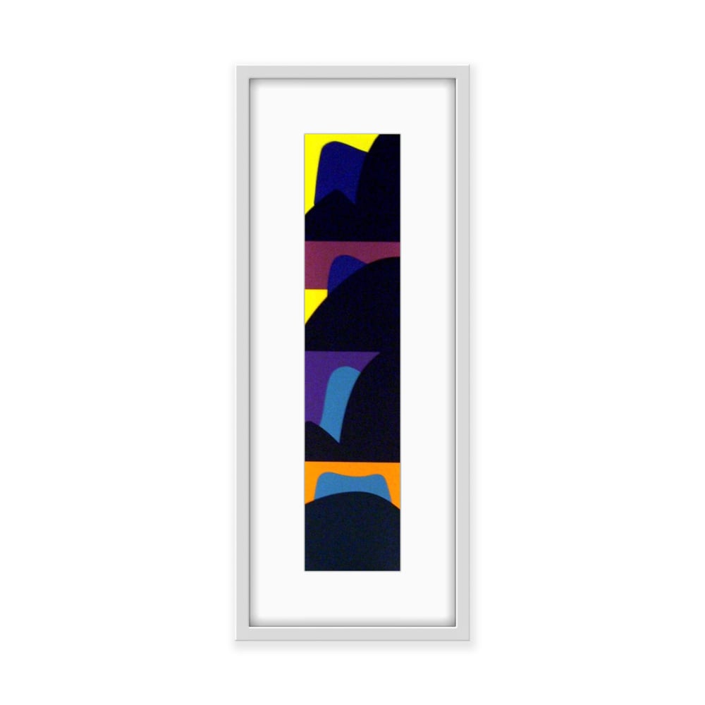 Motumahanga Quartet A - Framed
