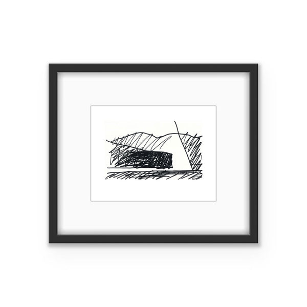 Rain Squall at Kennedy Bay No.1 - Framed