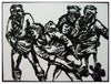 Rugby Players - The Pass