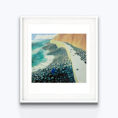 Seawall and Kingfisher