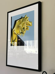 The Yellow Rubber Gloves - Framed