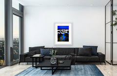 Three Waves Breaking - Framed